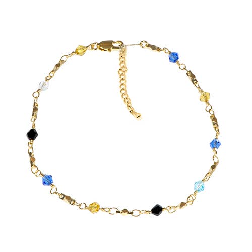 14K Gold-Plated Anklet Bracelet