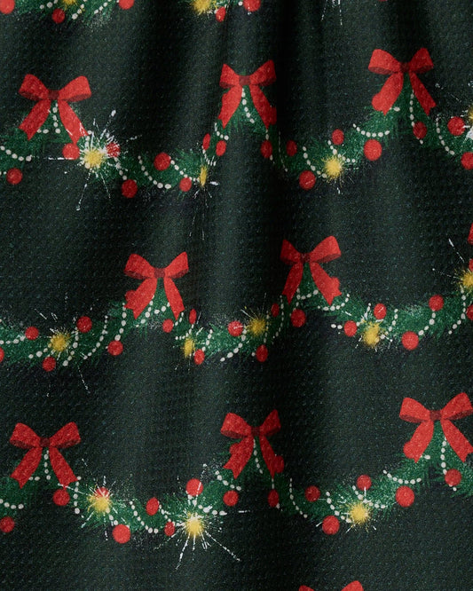 Geometry - Yuletide Garland Tea Towel