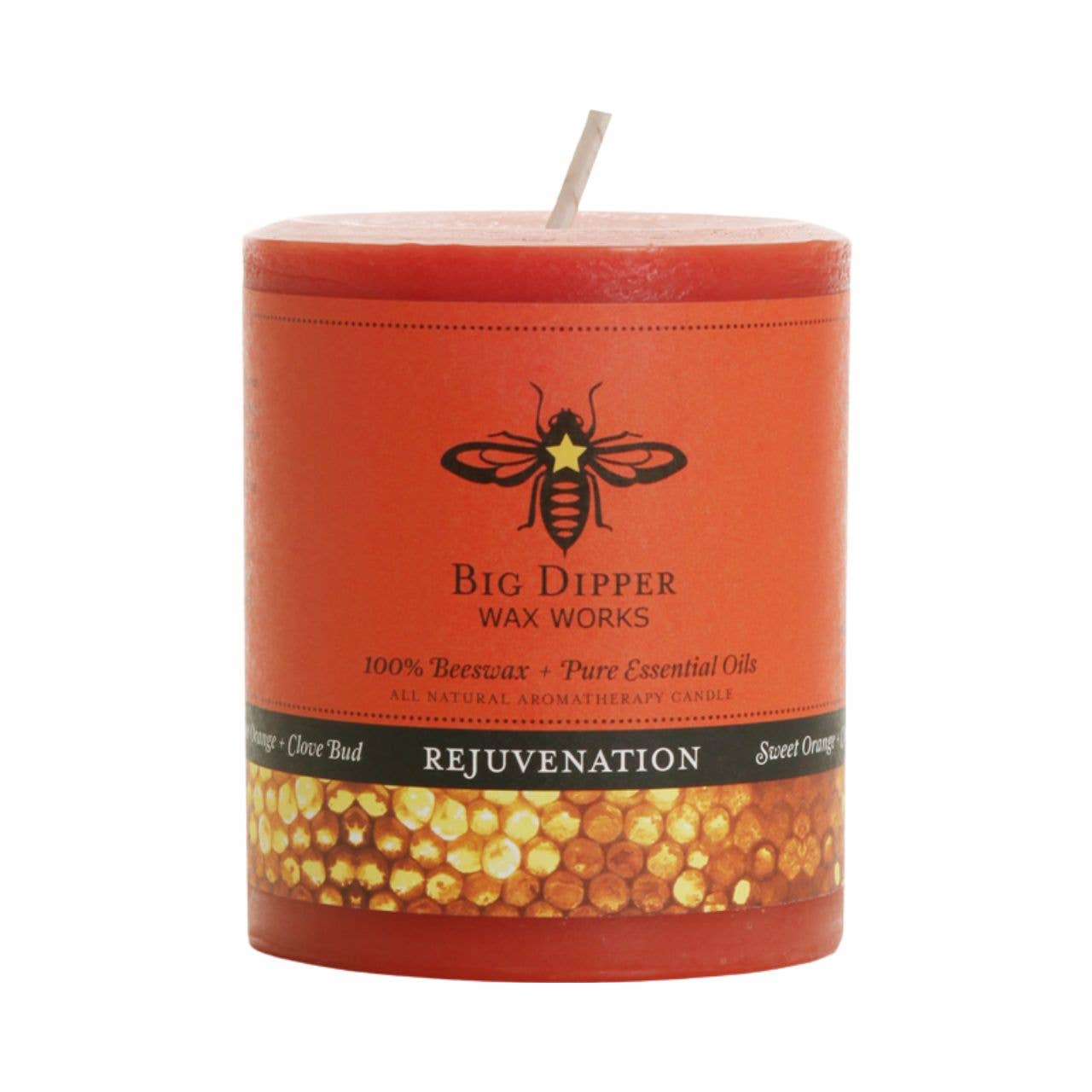 Beeswax Pillar Candle – Aromatherapy