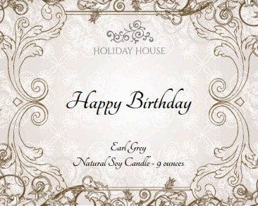 "Celebrations" Candle