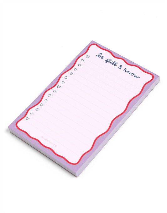 Be Still & Know Notepad