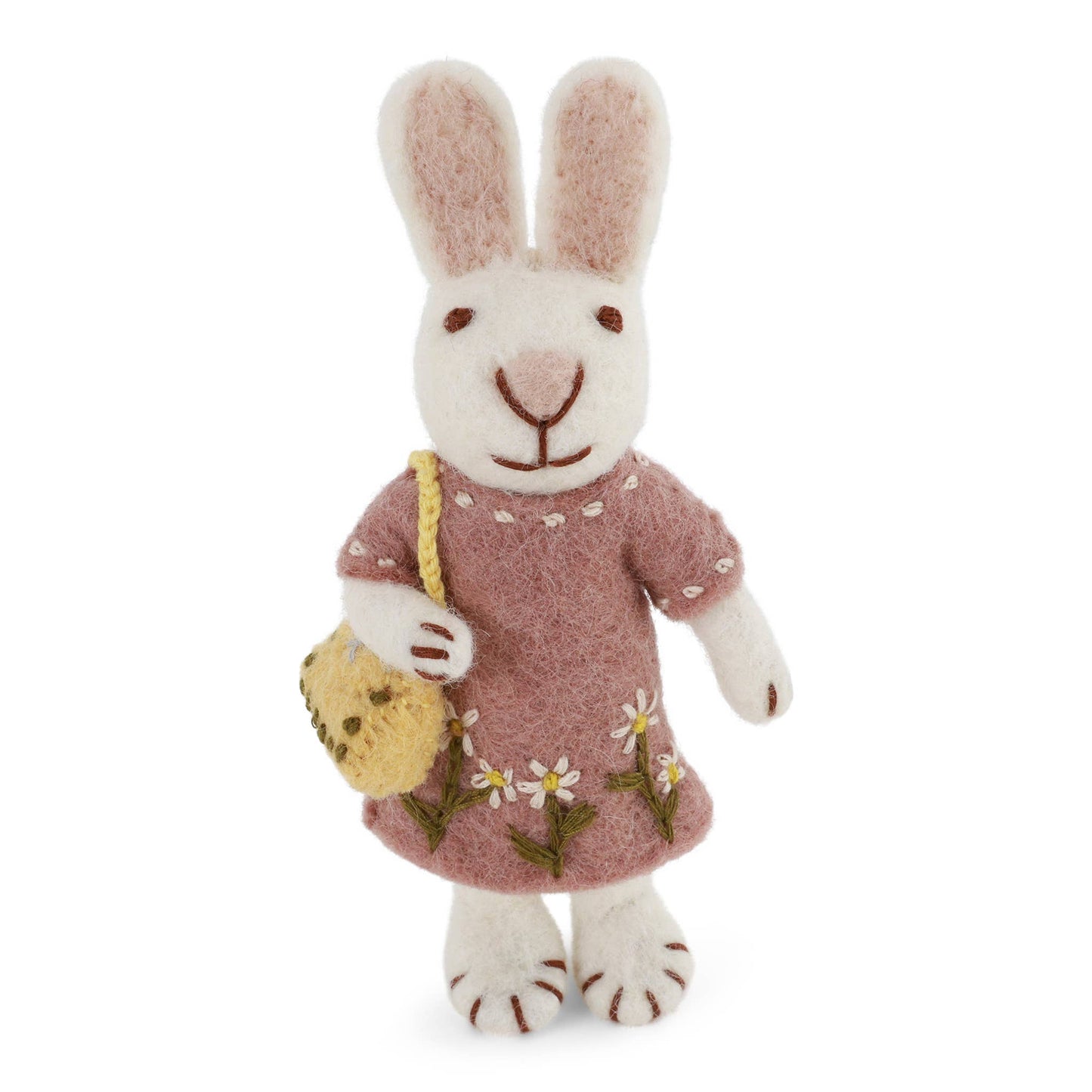White Bunny w/Lavender Dress & Purse