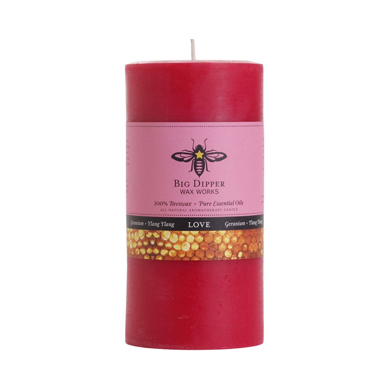 Beeswax Pillar Candle – Aromatherapy