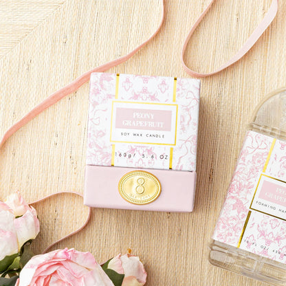 8 Oak Lane - Peony Grapefruit 5.6oz Soy Wax Candle