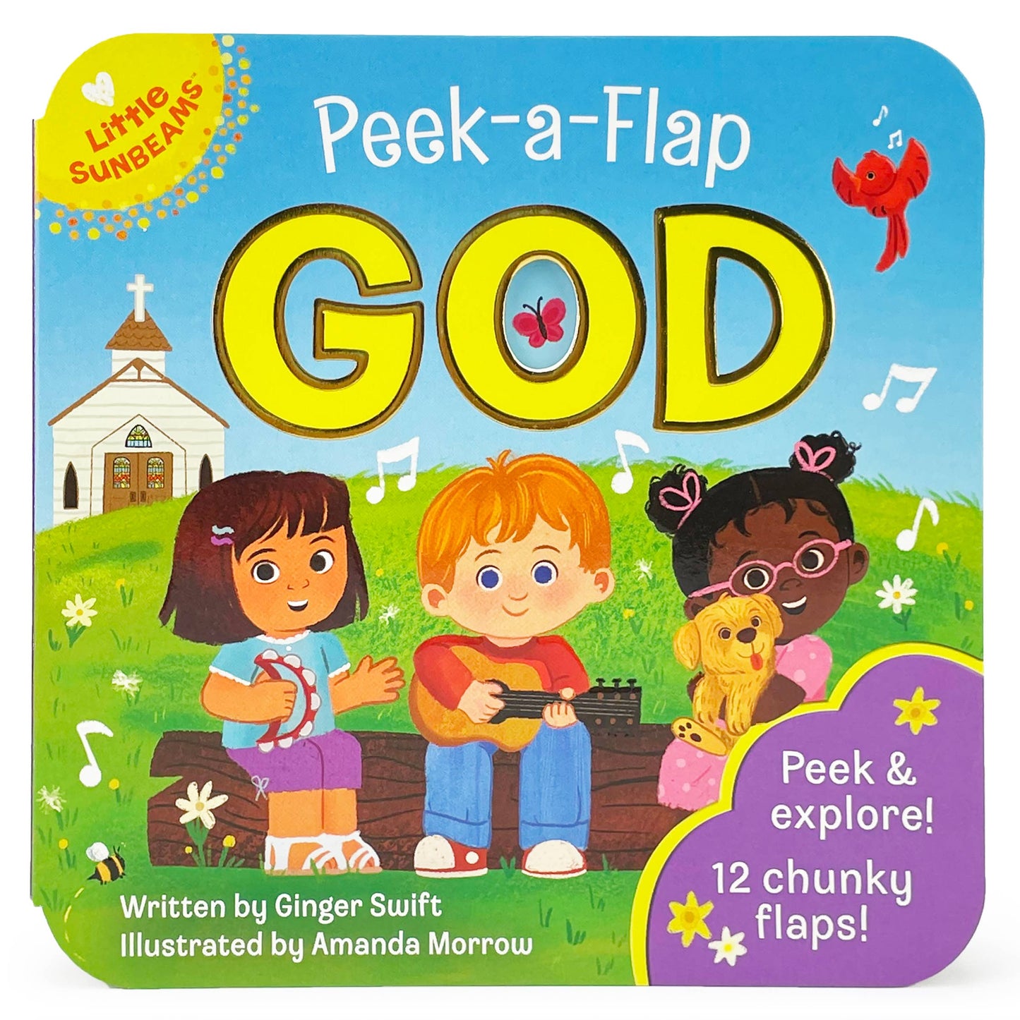 God Peek a Flap Board Book