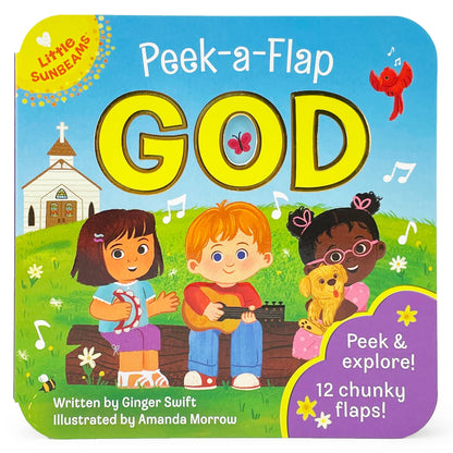 God Peek a Flap Board Book