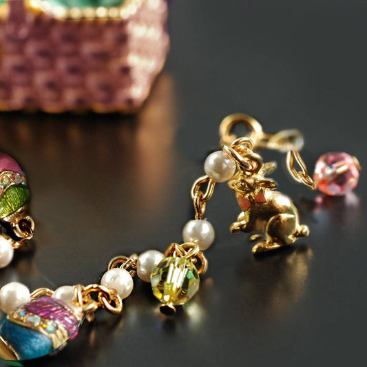 Easter Egg Charm Bracelet