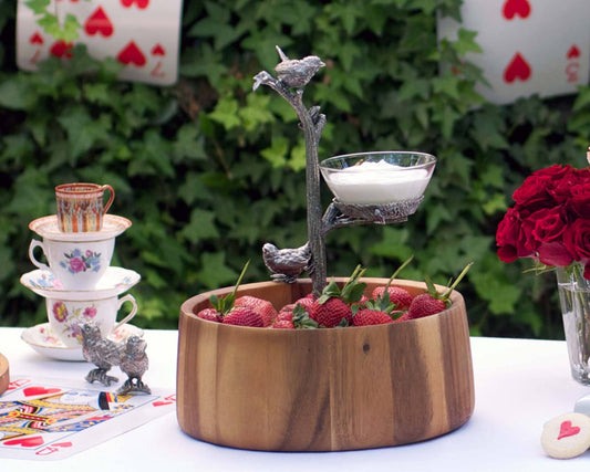 Song Birds Nesting Dip Bowl (2 pcs)