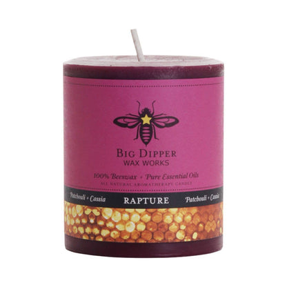 Beeswax Pillar Candle – Aromatherapy