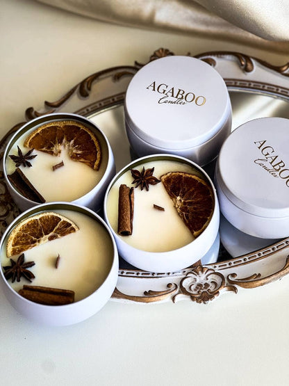 Fall Aromatherapy Candle 5 oz  1.25x1.5in - Halloween