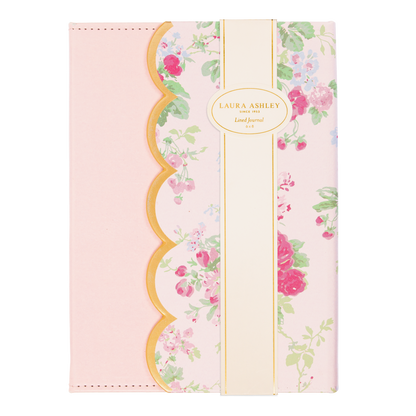 Laura Ashley English Garden Flap Journal Pink 6x8
