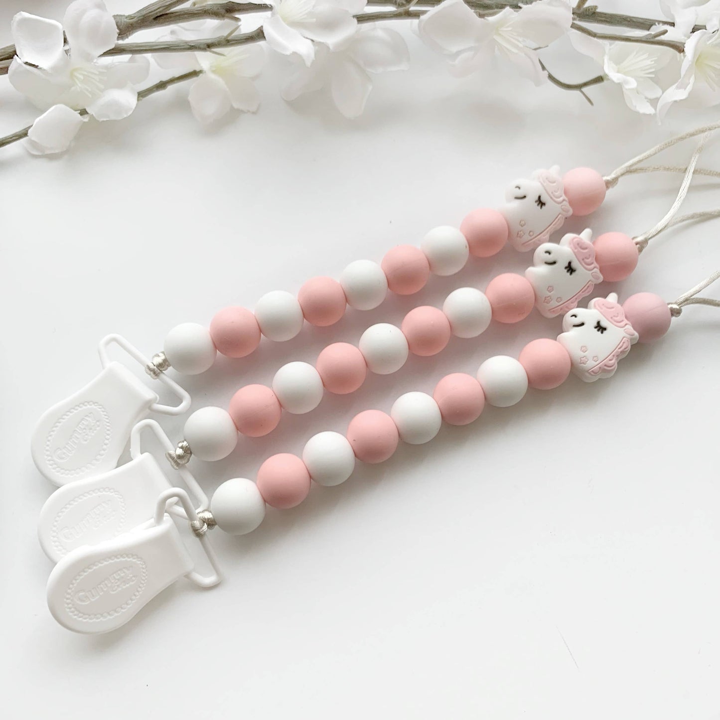 Unicorn Silicone Pacifier Clip
