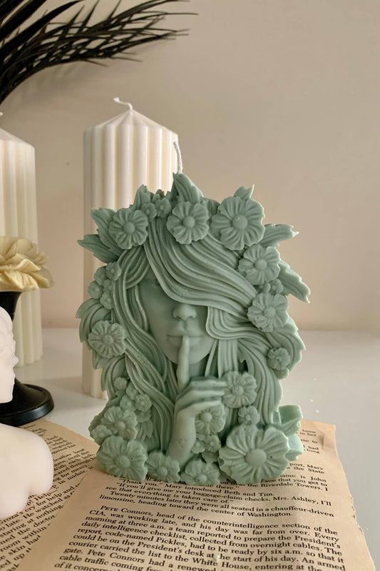 Flower Goddess Candle