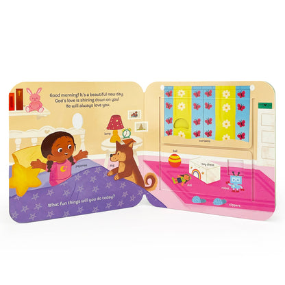 God Peek a Flap Board Book