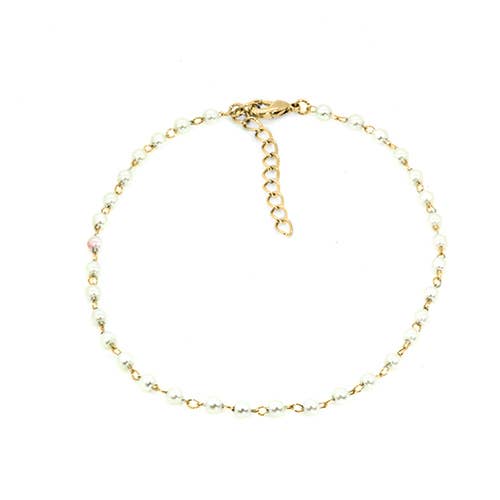 14K Gold-Plated Anklet Bracelet