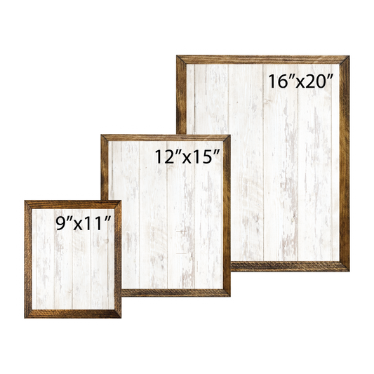 TIMBERLAND FRAME MAJESTIC BROWN HORSE WITH WHITE MARK